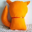 Psotny lisek Ewa - ręcznie szyta maskotka 26 cm