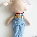 Piesek Kejter - Michaś 34 cm (średni) - ręcznie szyta przytulanka dla chłopca 