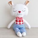 Miś polarny duży Leszek 44 cm