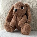 Bajkowy piesek Bruno - ręcznie robiona przytulanka