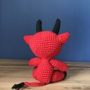 Wesoły diabełek - maskotka handmade dla dziecka