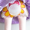 Miś średni Julka 32 cm - romantyczna maskotka handmade dla dziecka