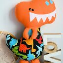 Sympatyczny dinozaur Romek - 42 cm
