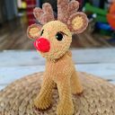 Szydełkowy reniferek