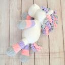 Kucyk przytulanka duuuuży 40 cm - szydełkowy handmade dla dziecka