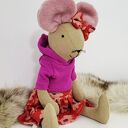 Myszka 43 cm przytulanka z personalizacją - Kokodyna