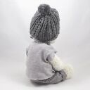 ADAŚ - szydełkowy miś z ruchomymi rączkami i nóżkami (38 cm)