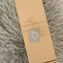 Królik Tilda Bruno - handmade maskotka dla dziecka z bawełny i jeansu