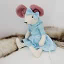 Personalizowana myszka 43 cm - przytulanka handmade