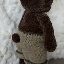 Miś Hugo w spodenkach ręcznie robiony