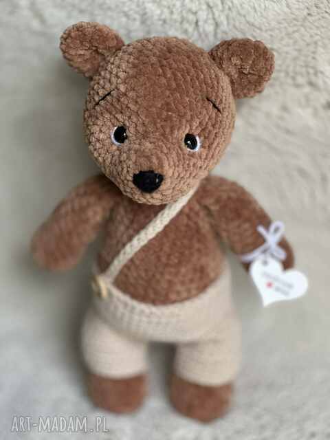 Miś Hugo-ręcznie robiony miś