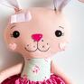 Mały Koziołek maskotki królik tuptuś - klara - 44 cm koziołkowe love dziewczynka