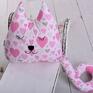 maskotki: Poduszka dziecięca na prezent kot handmade