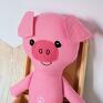 różowe świnka hanka 40 cm zabawka