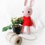 różowe maskotki króliczek przepiękna, która z pewnością zadowoli każdego malucha małe dziecko prezent