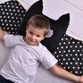 Poduszka dziecięca batman ze skrzydłami - maskotki handmade pomysł prezent