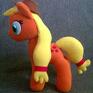 pomarańczowe pony kucyk applejack