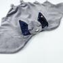 Przytulanka nietoperz dla niemowląt - minky bat maskotki kocyk