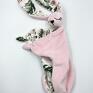 różowe przytulanka królik dla niemowląt maskotki zając