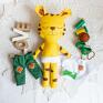 żółte tygrysek - 41 cm bezpieczna zabawka dziecka