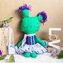Panna - 41 cm zestaw ubranek urodziny kaktus