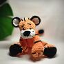 maskotki na szydełku tygrys pluszak - szydełkowy specjalny zabawka dla dziecka
