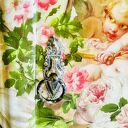 Szafa Prowansalska Shabby Chic - Ręcznie Malowana Unikat z Kwiatami (Wysyłka)