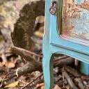 Ręcznie malowana szafka w stylu shabby chic - Wenecja