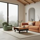 BOA Stolik rozsuwany dębowy kawowy drewniany lity do salonu