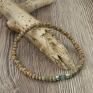 bransoleta koralikowa męska bransoletka talizman szkło afgańskie, amulet, unisex