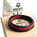 Męska bransoletka z rzemieniem plecionym