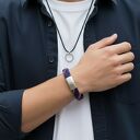 Męska bransoletka sportowa ArgentoMen