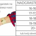 Bransoletka męska z grubego rzemienia ze stali szlachetnej - czarna