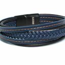 Bransoletka męska skórzana