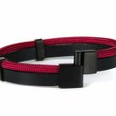 Męska bransoletka paracord z rzemieniem