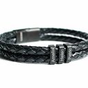 KLASYCZNA BRANSOLETKA MĘSKA Z GRAWEREM z imionami bliskich, dzieci lub daty