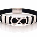 Bransoletka skórzana INFINITY MAN