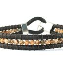 Unisex Snake Wrap: Jaspis obrazkowy