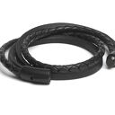 Bransoletka skórzana męska ArgentoMen