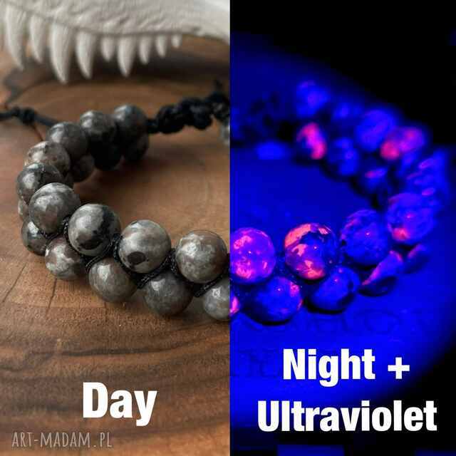 Bransoletka z kamieni naturalnych Yooperlite