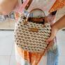 boho wabe bag - mini torebka ręcznie tkana