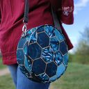 Mini torebka Round Bag - morskie plastry miodu