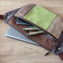 Damska mini nerko-torebka handmade - saszetka na rower