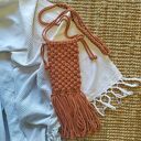 Makramowa torebka na telefon