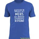 Koszulka z nadrukiem dla morsa, prezent najlepszy MORS, morsowanie, urodziny