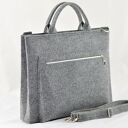 Torba na laptopa - szara minimalizm