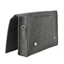 Duża Torba Na Laptopa 15'6" - teczka grafit