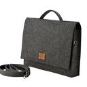 Duża Torba Na Laptopa 15'6" - teczka grafit