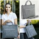 Torba na laptopa - szara minimalizm