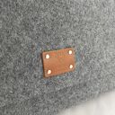 Duża Torba Na Laptopa 15'6" - teczka szara